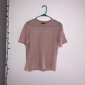 Pink Hollywoodland T-shirt